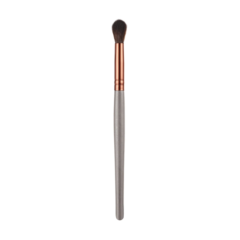 Travel Set Cosmetic Brushes for Face and Eye, with Folded Pouch