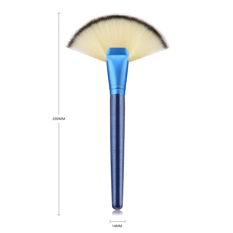 Cosmetic Tools Accessories Fan Shape Makeup Brush Highlighter Face Powder Brush 1 PCS for Face Make up